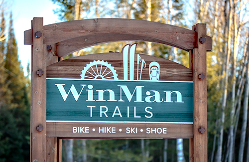 WinMan Trails system spans 1,300 acres.