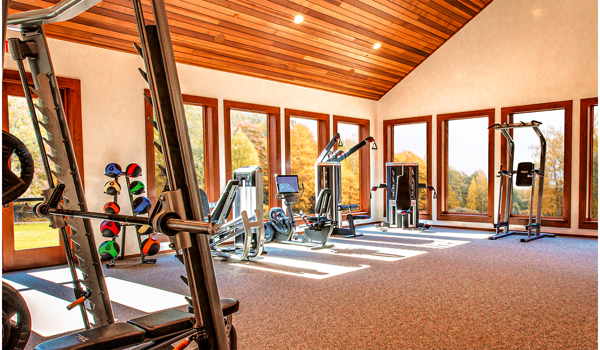 Come in and work up a sweat.