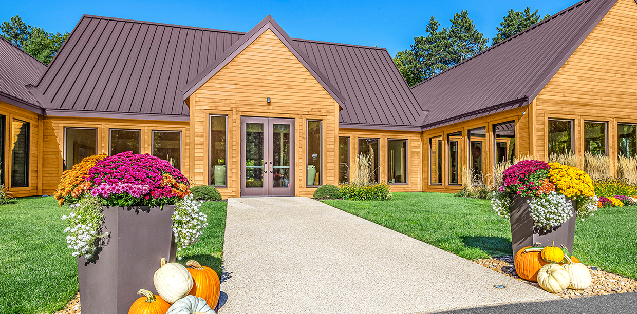 Upscale athletic club in the heart of the Northwoods.