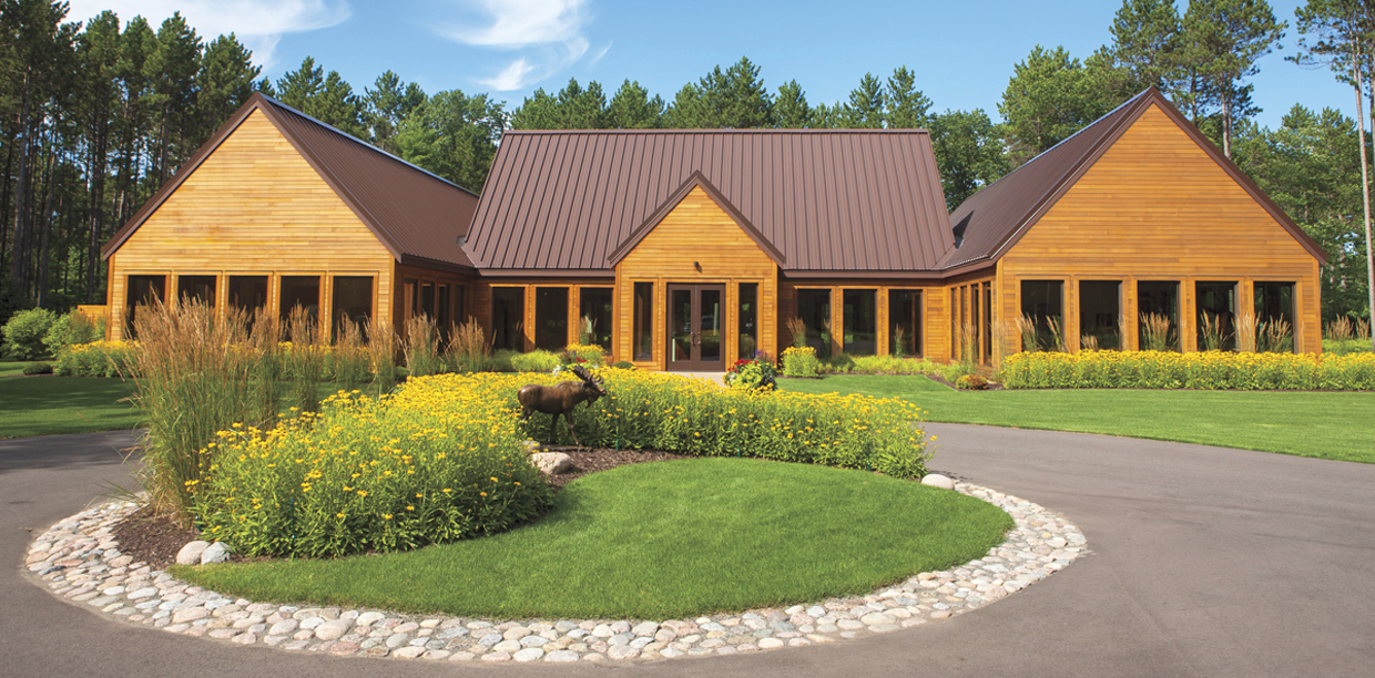 Upscale athletic club in the heart of the Northwoods.