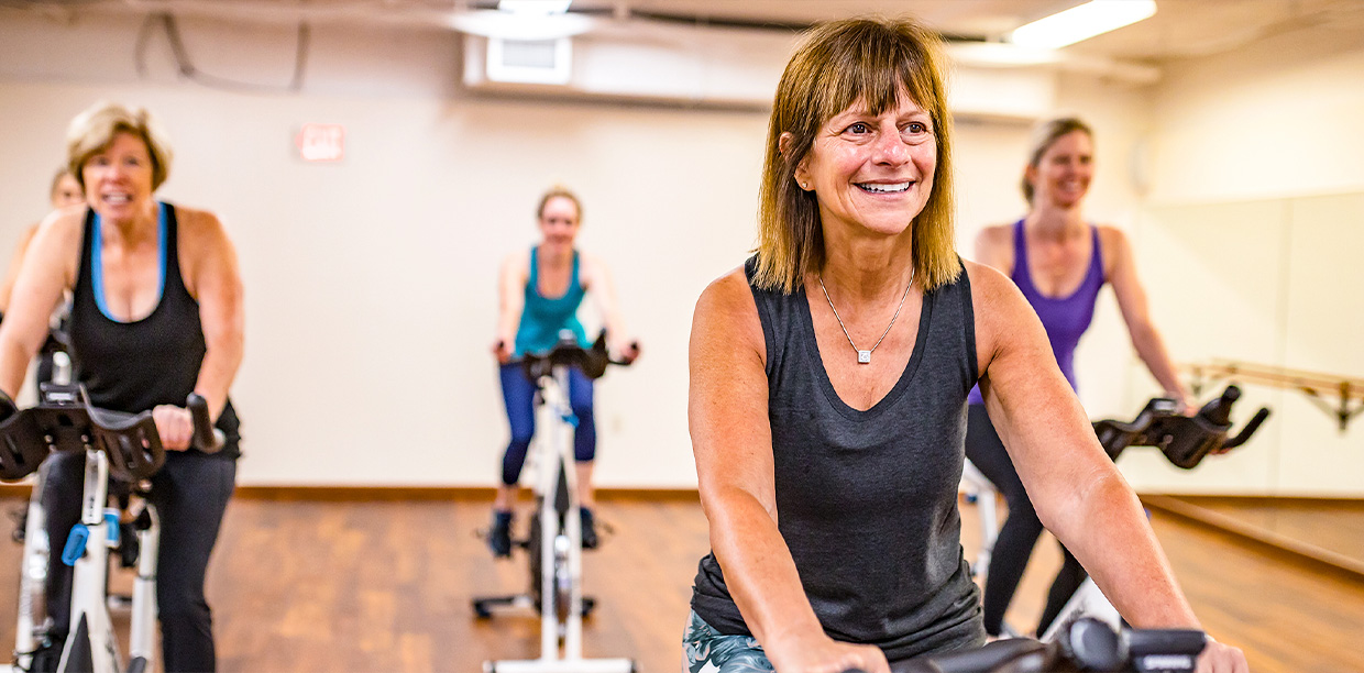 Upscale athletic club in the heart of the Northwoods.