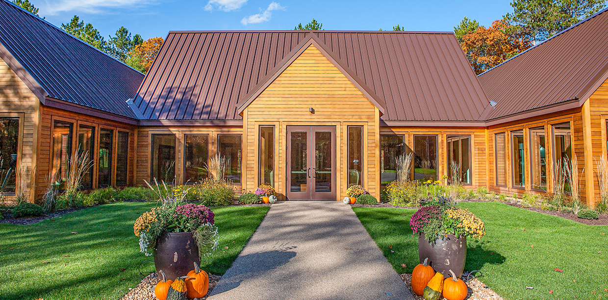 Upscale athletic club in the heart of the Northwoods.