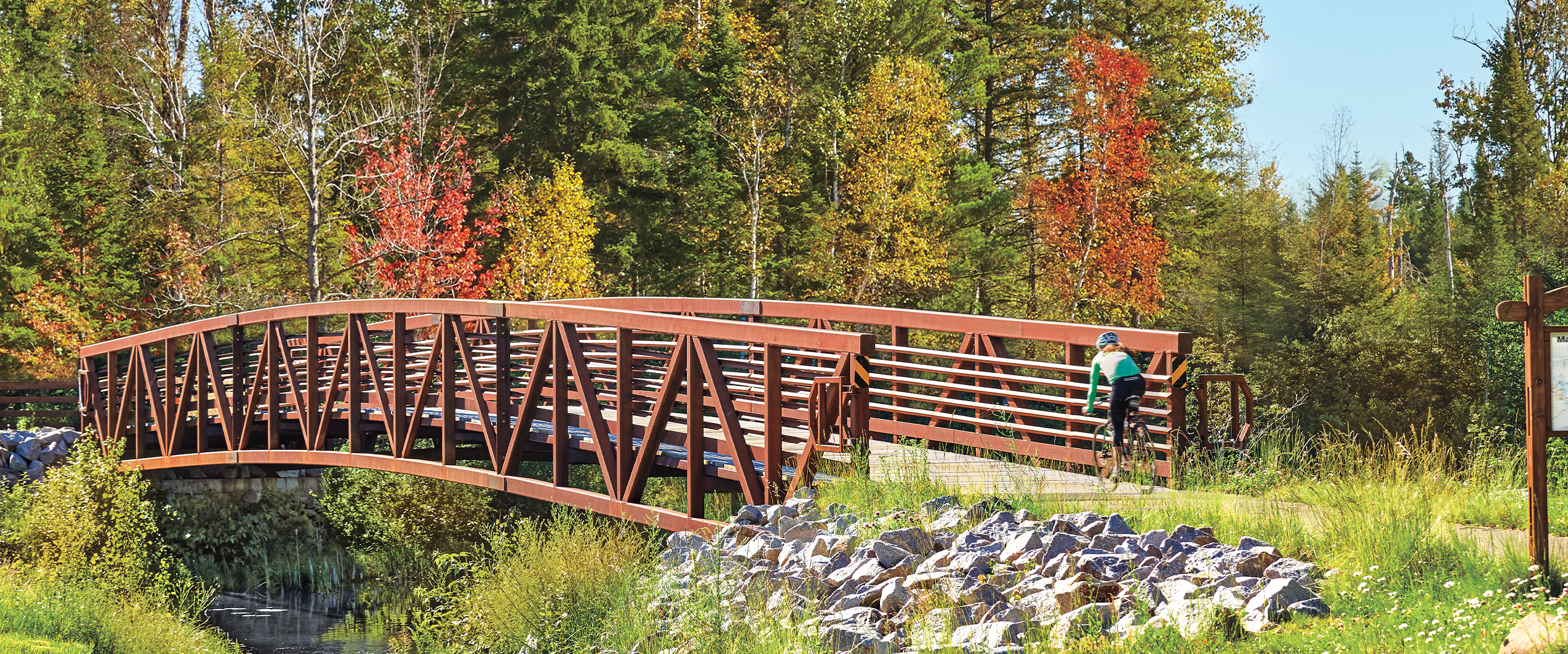 Beautiful trails are open year-round.